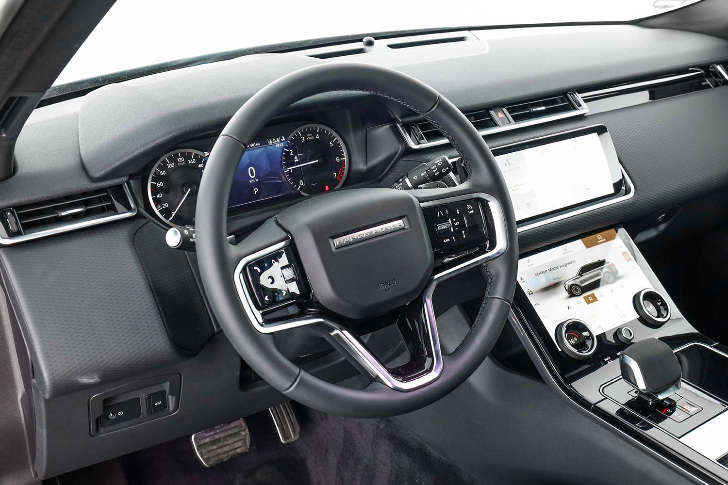 Range Rover Velar Innenraum | Jetzt mieten bei Autovermietung Arndt